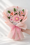 Pink Daisy with Tulip Bouquet