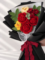 Red Rose with Tulip Valentine’s Day Bouquet